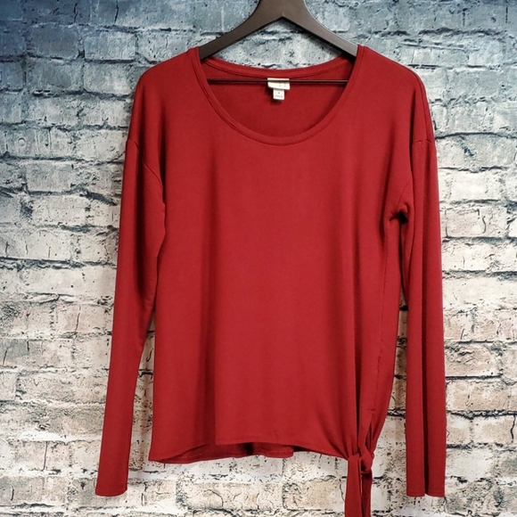 5/$30 🎀 A New Day | Re Long Sleeve Loungewear Shirt - Picture 1 of 8